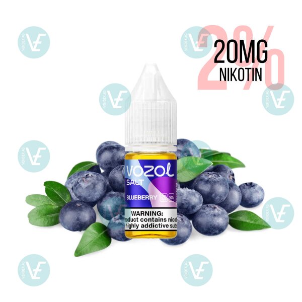 Vozol E-liquide 20mg/ml Blueberry
