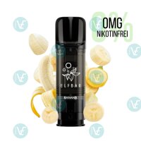 ELFBAR - ELFA Pe-Filled Pro Pods Banana 0mg/ml
