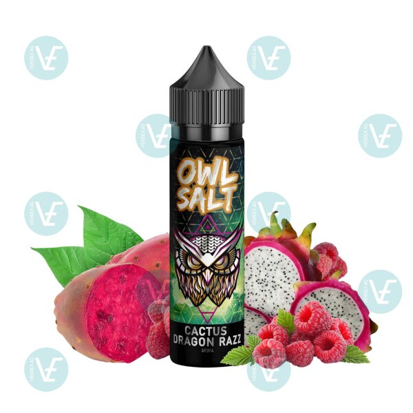 OWL Salt - Longfill 10ml in 60ml Flasche Cactus Dragon Razz