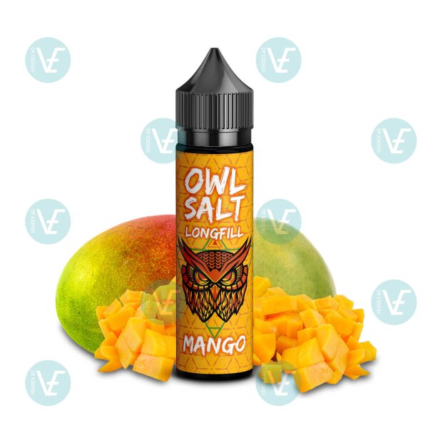 OWL Salt - Longfill 10ml in 60ml Flasche Mango