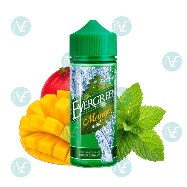 Evergreen  -  Longfill Liquid 8ml Mango Mint