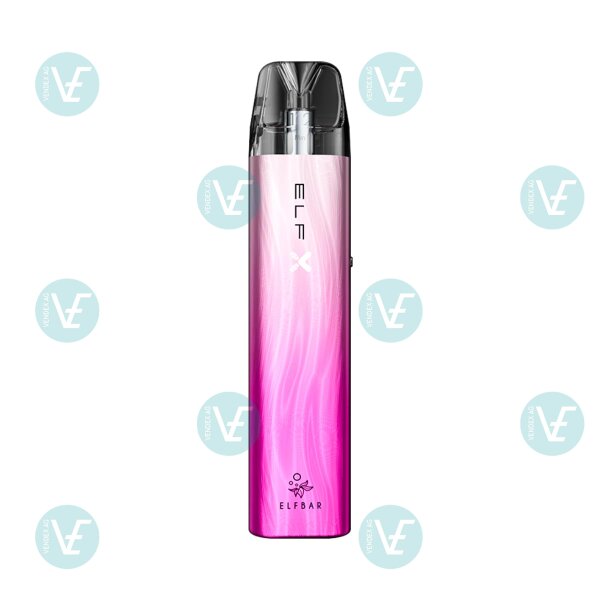 ELFBAR ELFX (Standart Edition) Kit Silver Pink