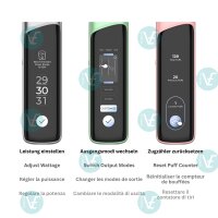 Uwell - Caliburn Kit G4 Pro Stripe Black