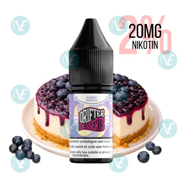 Drifter Desserts Bar Salts - Blueberry Cheesecake 20mg/ml