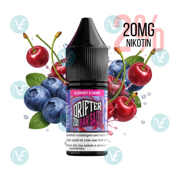 Drifter Bar Salts - Myrtille-cerise 20 mg/ml