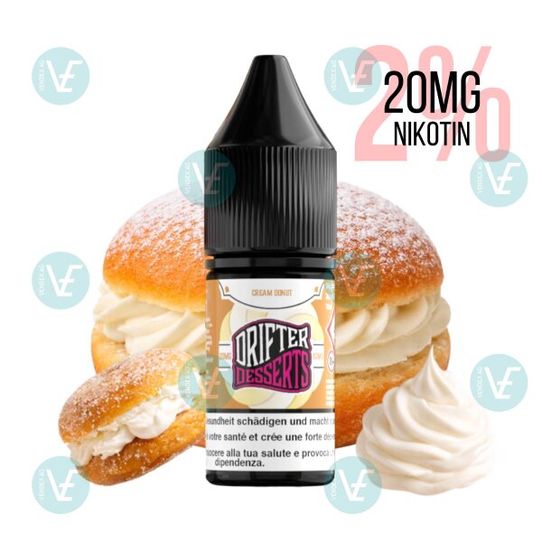 Drifter Desserts Bar Salts - Cream Donut 20mg/ml