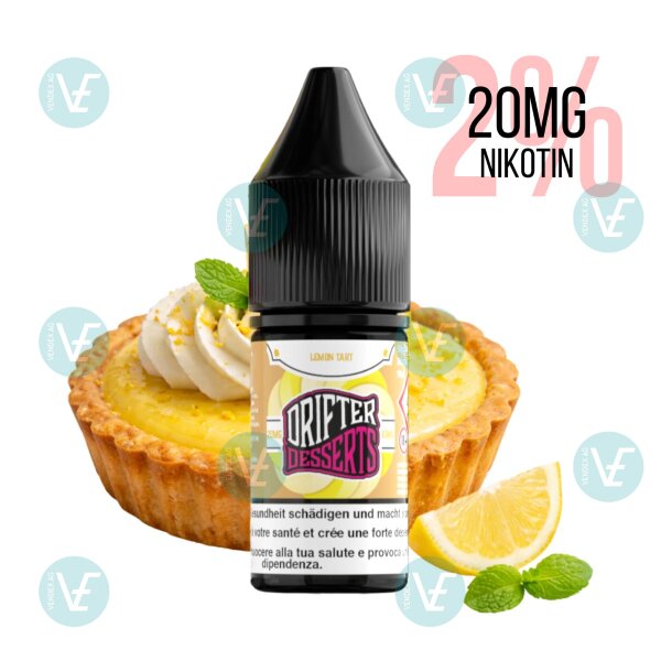 Drifter Desserts Bar Salts - Lemon Tart 20mg/ml