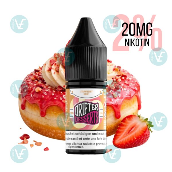 Drifter Desserts Bar Salts - Strawberry Donut 20mg/ml