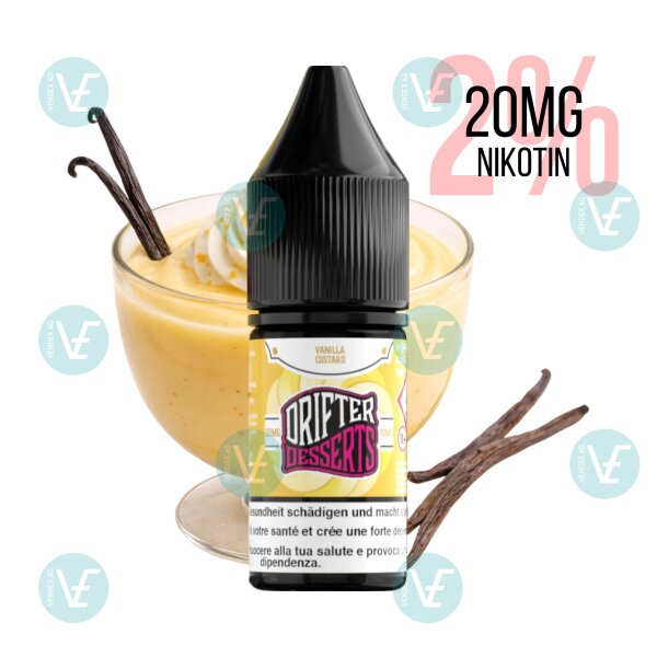 Drifter Desserts Bar Salts - Vanilla Custard 20mg/ml