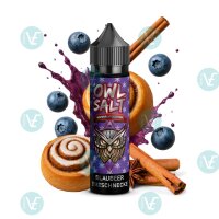 OWL Salt -  Longfill Weihnachtsedition Blaubeer Zimtschnecke