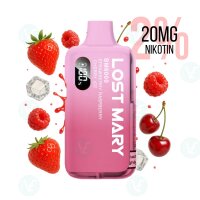 Lost Mary BM6000 Hybrid E-Zigaretten Kit Strawberry...
