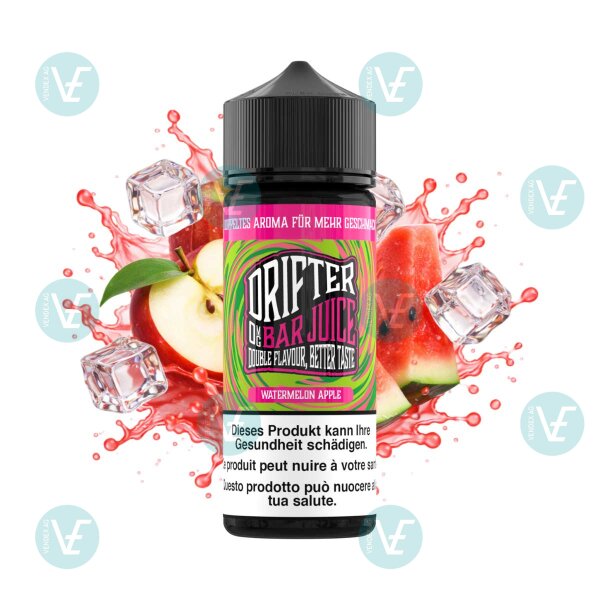 Drifter Bar Juice - Watermelon Apple Shortfill Liquid