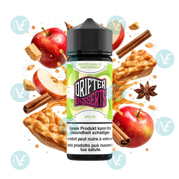 Drifter Desserts Bar Juice - Apple Pie - 120ml Shortfill