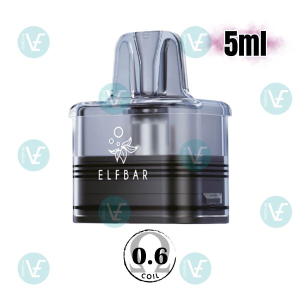 Elfbar - Elfx Mega Refillable Pod 5ml 0.6 Ohm