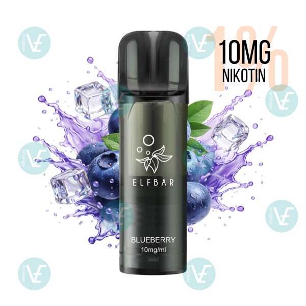 Elfbar - Elfa Pro V2 Pods - Blueberry 10mg/ml