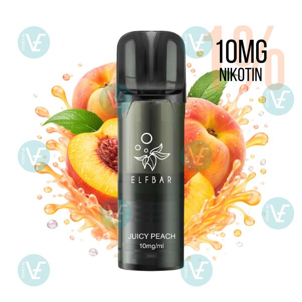 Elfbar - Elfa Pro V2 Pods - Juicy Peach 10mg/ml