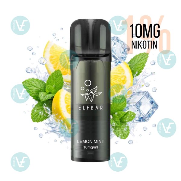 Elfbar - Elfa Pro V2 Pods - Lemon Mint 10mg/ml