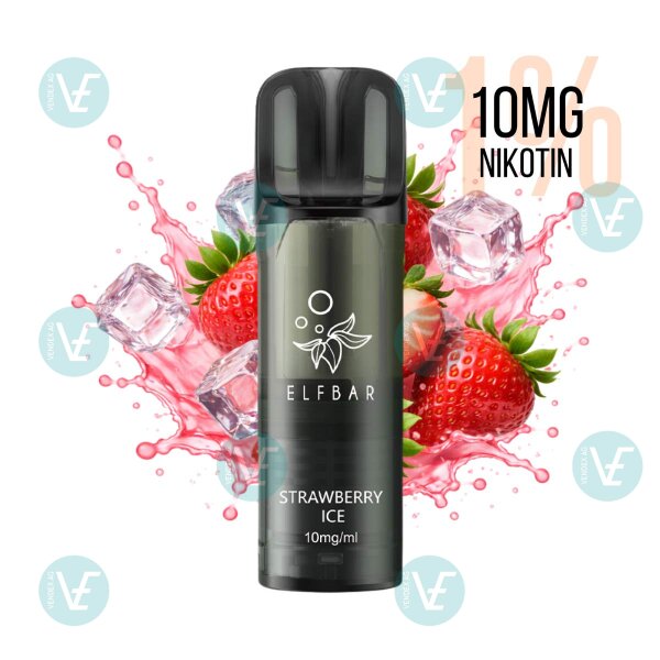 Elfbar - Elfa Pro V2 Pods - Strawberry Ice 10mg/ml