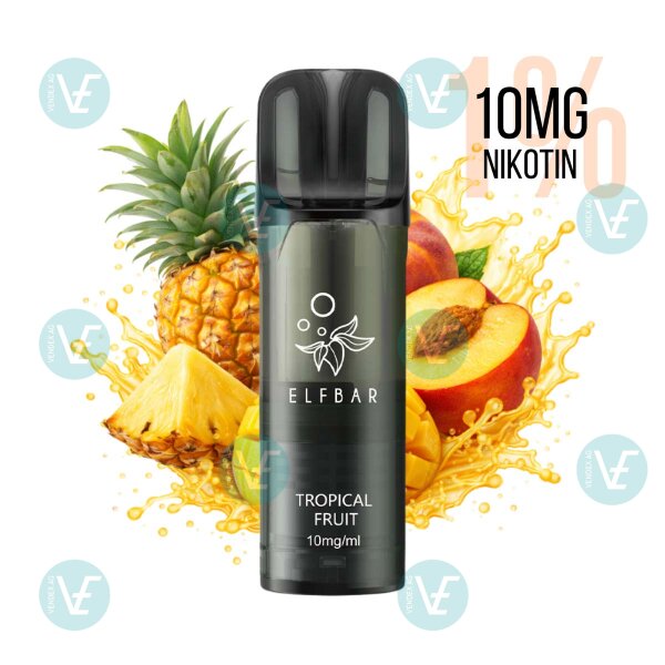 Elfbar - Elfa Pro V2 Pods - Tropical Fruit 10mg/ml