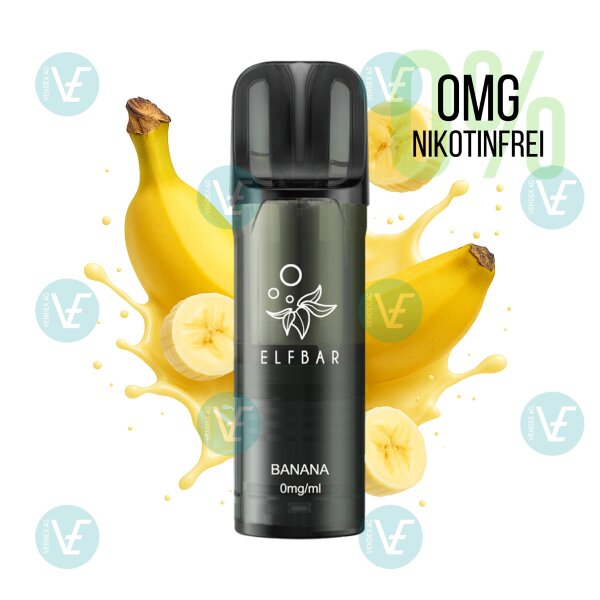 Elfbar - Elfa Pro V2 Pods - Banane 0 mg/ml