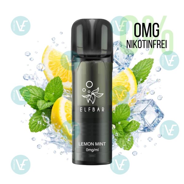 Elfbar - Elfa Pro V2 Pods - Lemon Mint 0mg/ml