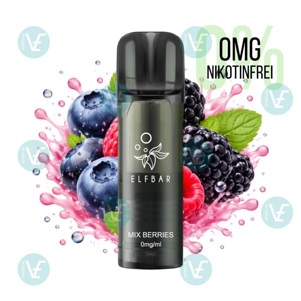 Elfbar - Elfa Pro V2 Pods - Mix di frutti di bosco 0 mg/ml
