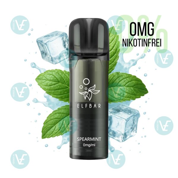Elfbar - Elfa Pro V2 Pods - Spearmint 0mg/ml