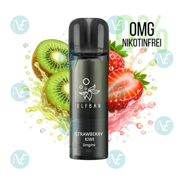 Elfbar - Elfa Pro V2 Pods - Fraise Kiwi 0 mg/ml