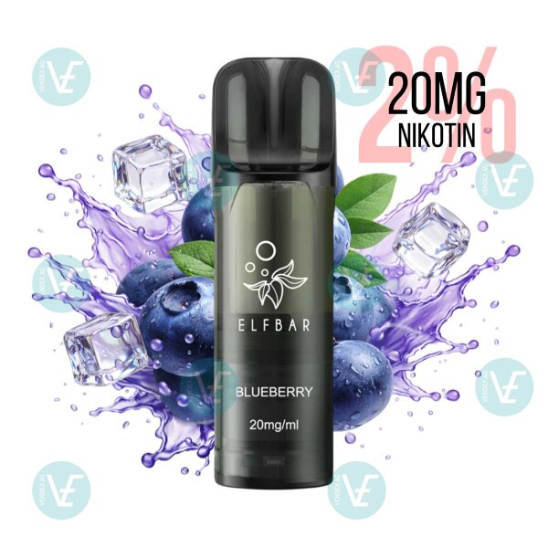 Elfbar - Elfa Pro V2 Pods 20mg/ml - Blueberry