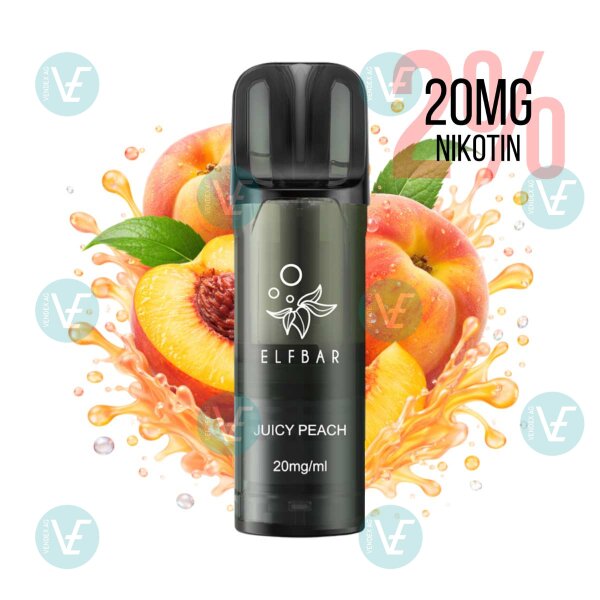 Elfbar - Elfa Pro V2 Pods 20mg/ml - Juicy Peach