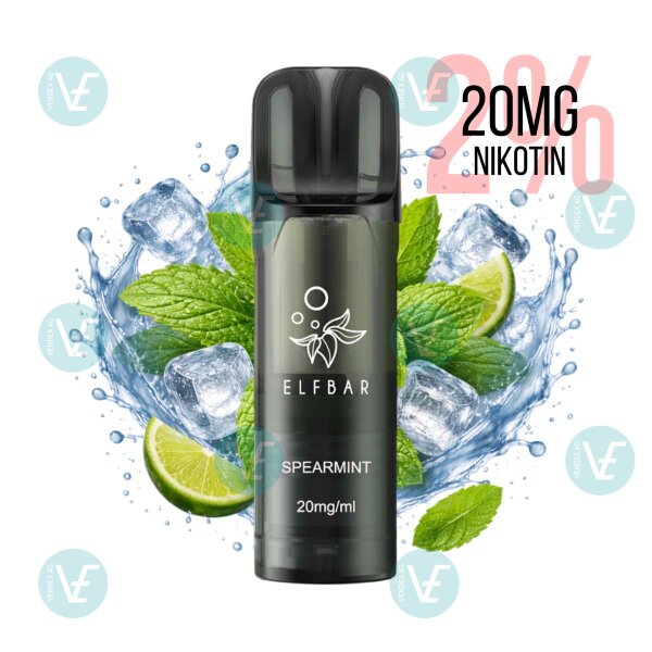 Elfbar - Elfa Pro V2 Pods 20mg/ml - Spearmint