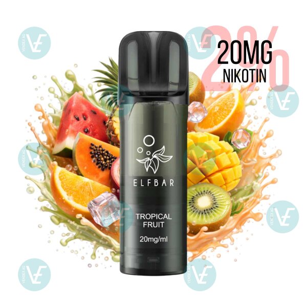 Elfbar - Elfa Pro V2 Pods 20mg/ml - Tropical Fruit
