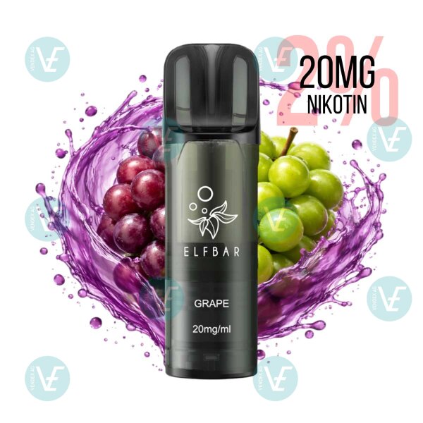 Elfbar - Elfa Pro V2 Pods - Grape 20mg/ml