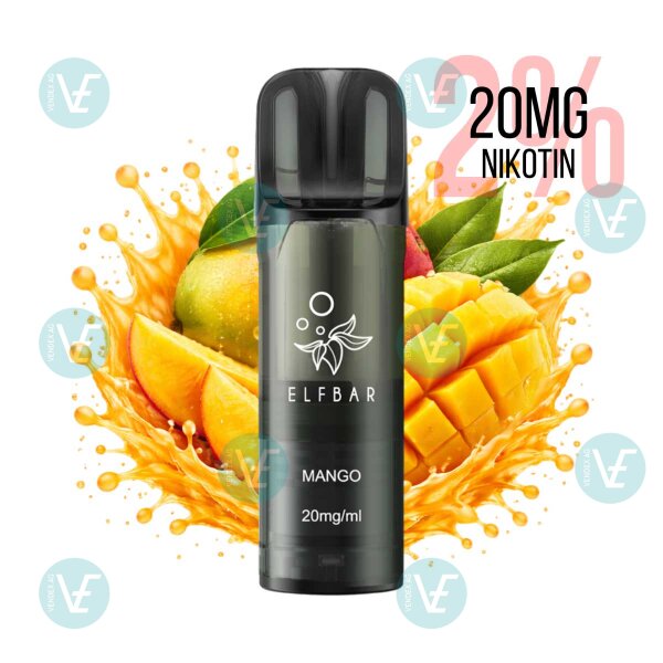 Elfbar - Elfa Pro V2 Pods - Mango 20mg/ml