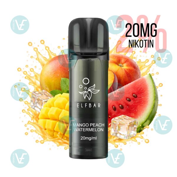 Elfbar - Elfa Pro V2 Pods 20mg/ml - Mango Peach Watermelon