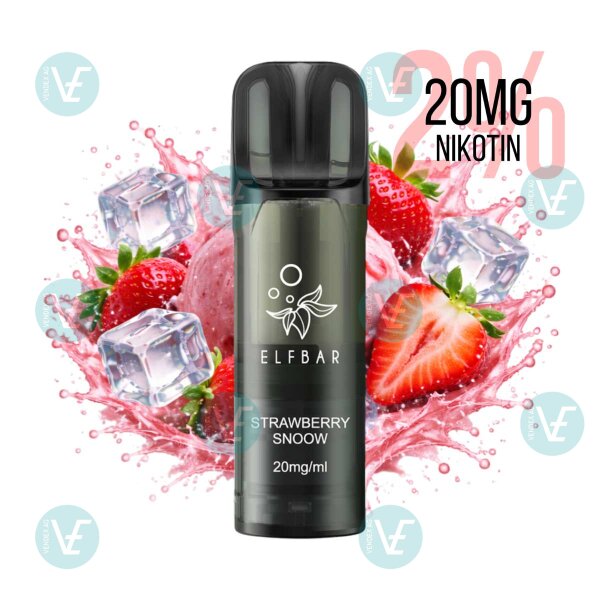Elfbar - Elfa Pro V2 Pods - Strawberry Snoow 20mg/ml