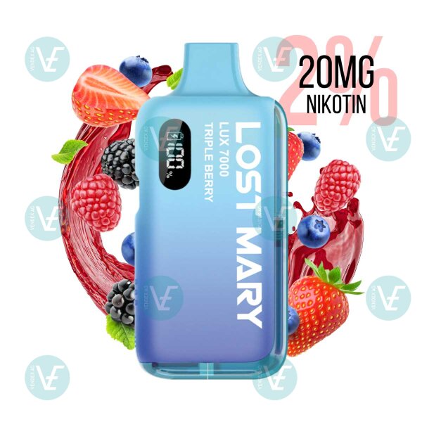 Lost Mary - LUX 7000 Kit - Triple Berry
