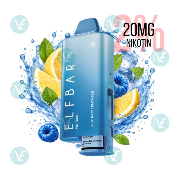 Elfbar - NX 7000 Kit - Blue Razz Lemonade