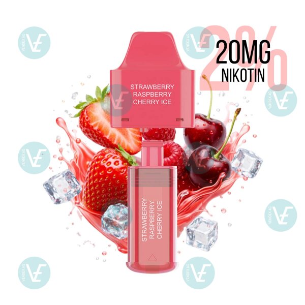 Elfbar - NX 7000 Refill - Strawberry Raspberry Cherry Ice