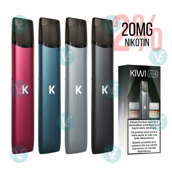 Kiwi Vapor - Kiwi Air Kit mit 20mg Pod