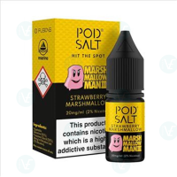 Pod Salt - 20mg/ml Marshmallow Man III - Strawberry...