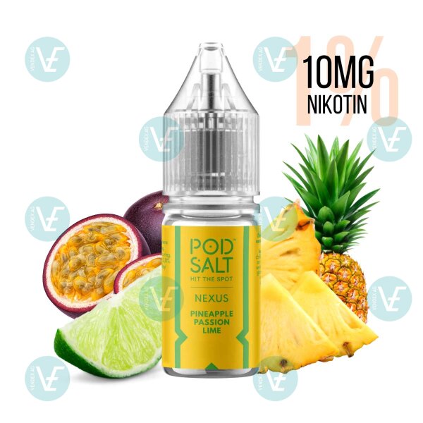 Pod Salt - Nexus Pineapple Passion Lime 10mg/ml