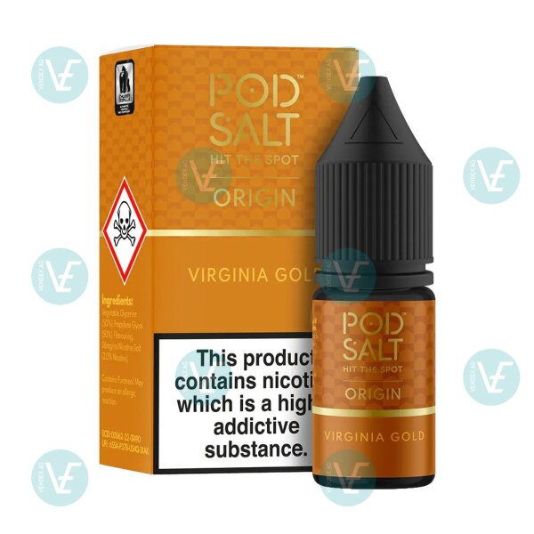 Pod Salt Origin - Virginia Gold 10ml - 11mg/ml