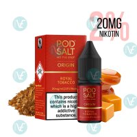 Pod Salt Origin - Royal Tobacco 10ml - 20mg/ml