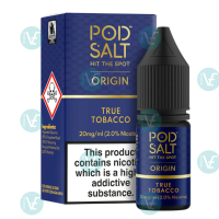 Pod Salt Origin - True Tobacco 10ml - 20mg/ml