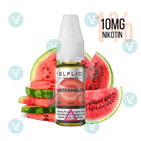 Elfbar - Elfliq 10mg Nikotinsalz Watermelon