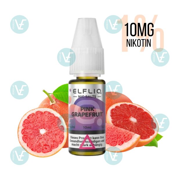 Elfbar - Elfliq 10mg Nikotinsalz Pink Grapefruit