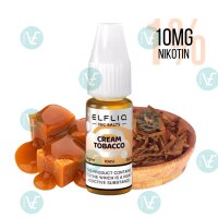 Elfbar - Elfliq 10mg Nikotinsalz Cream Tobacco