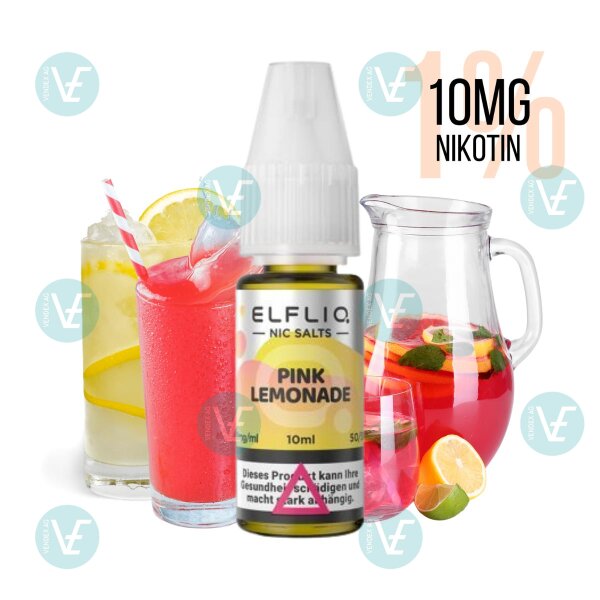 Elfbar - Elfliq 10mg Nikotinsalz Pink Lemonade
