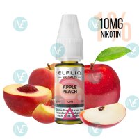 Elfbar - Elfliq 10mg Nikotinsalz Apple Peach
